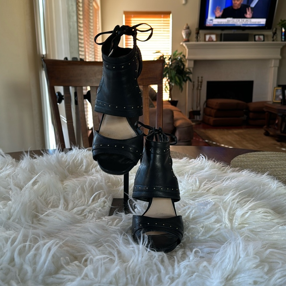 Vince Camuto heeled sandals.